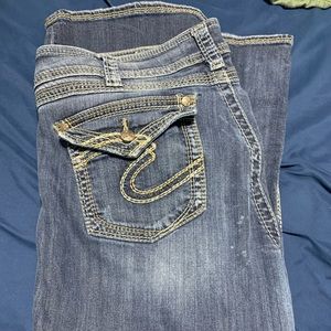 Silver Jeans! Plus size 22 Length 30